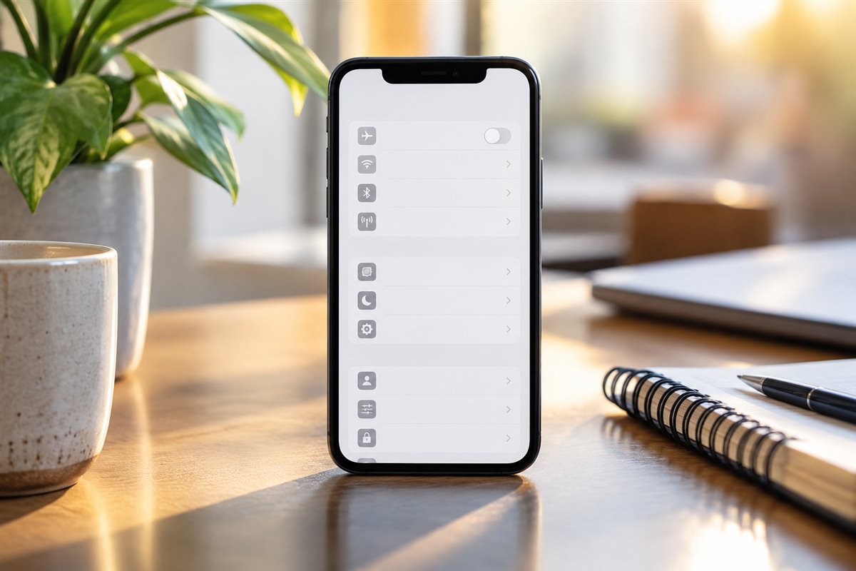 iPhone设备用于查阅雷霆加速器网络权限设置